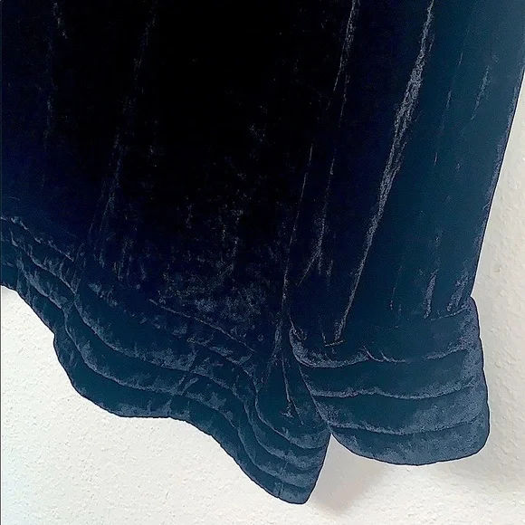 CITRON Santa Monica Collection 100% Silk Open Coat Size Medium - Picture 11 of 16